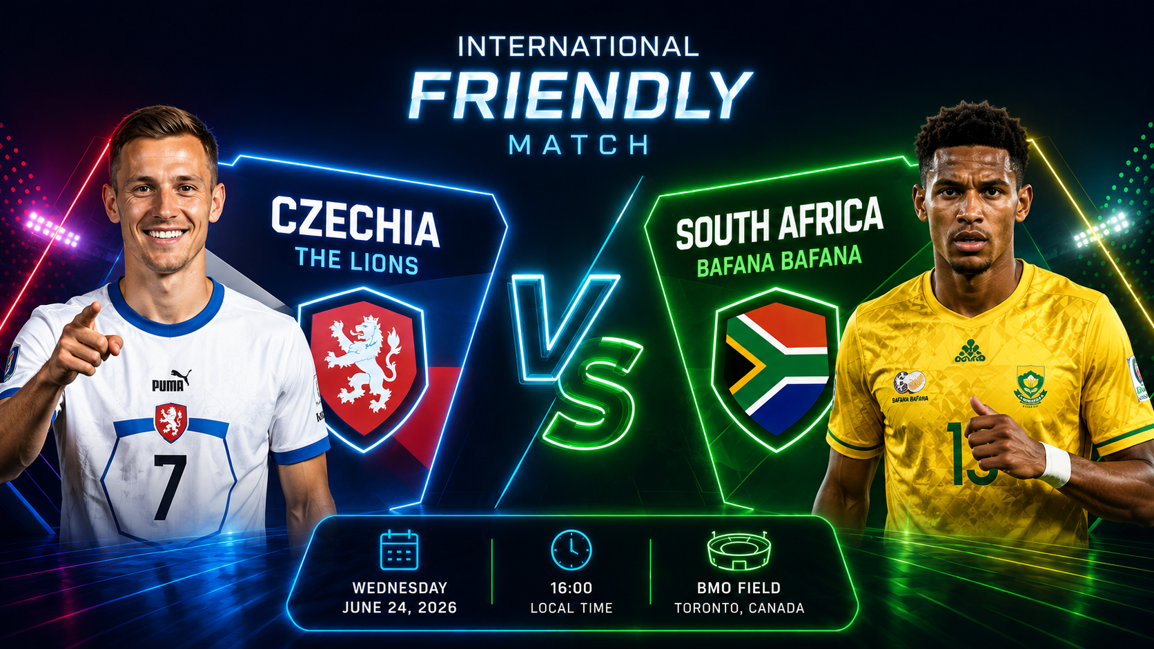 Czechia vs South Africa: వరల్డ్ కప్ 2026లో కీలక పోరు – Patrik Schick మెరుపులు, ఎక్కడ చూడాలి?